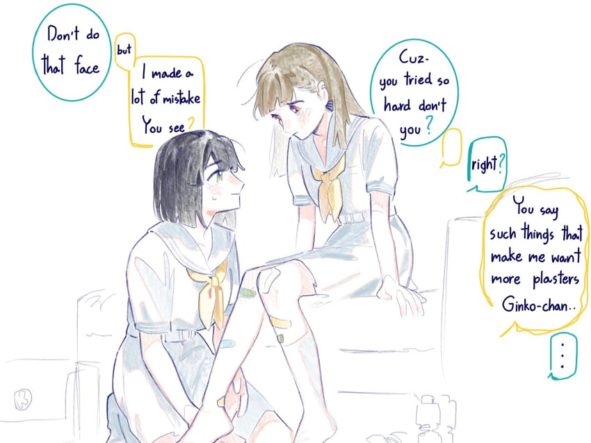 momose ginko and kachimachi kosuzu (love live! and 1 more) drawn by pipi_(m1x_mix)