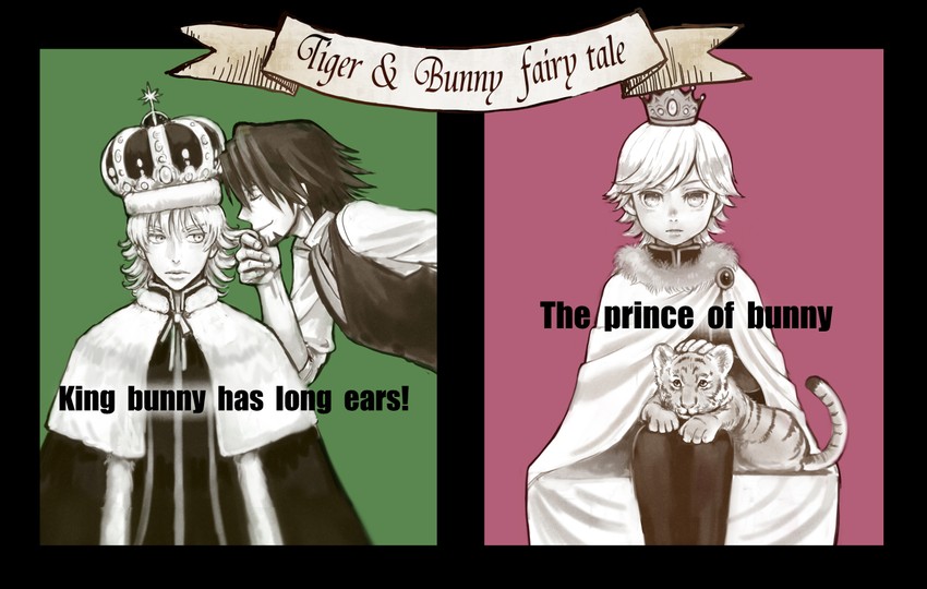 barnaby brooks jr. and kaburagi t. kotetsu (tiger & bunny) drawn by buffy