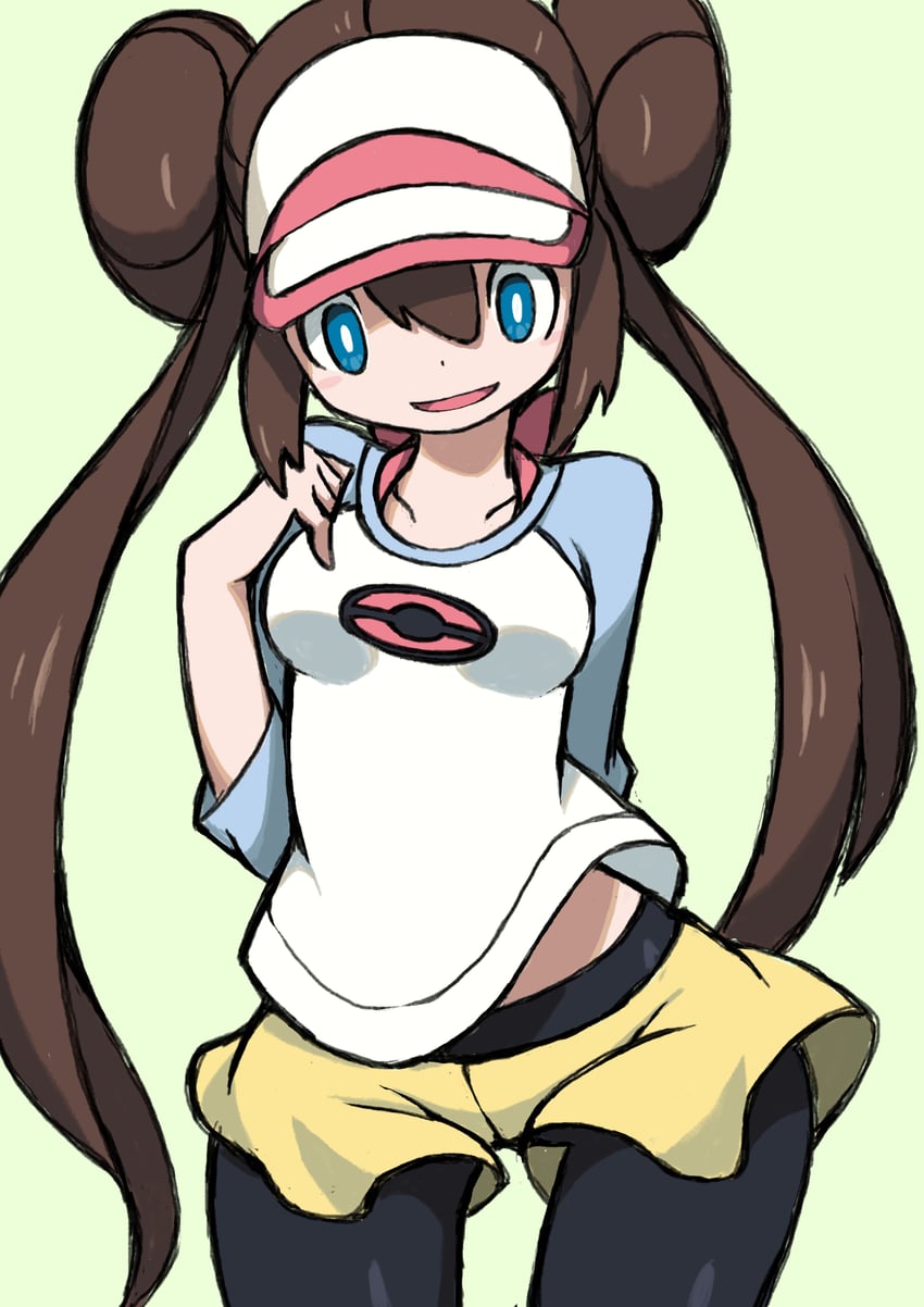 rosa (pokemon and 1 more) drawn by beeru_(veil8801)
