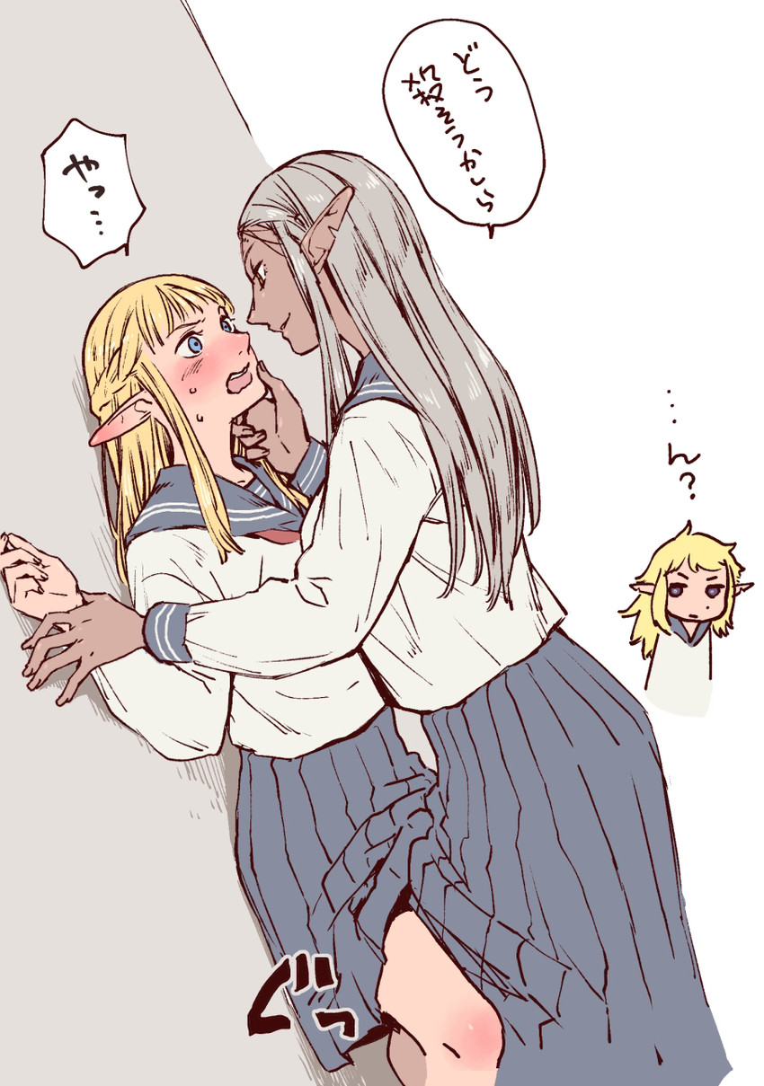 fleki, pattadol, and cithis (dungeon meshi) drawn by jack_(haist)
