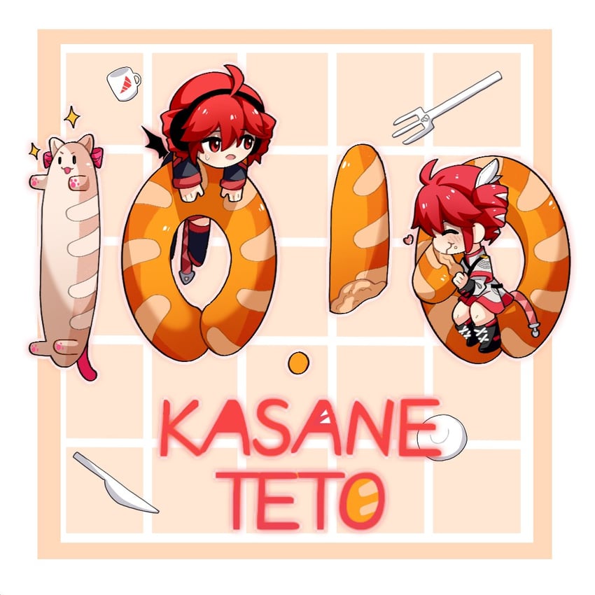 kasane teto (utau and 1 more) drawn by yi_xing_luren