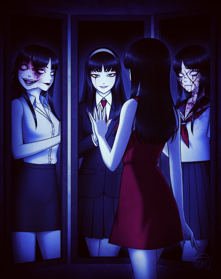 kawakami tomie (tomie) drawn by sketchmenot