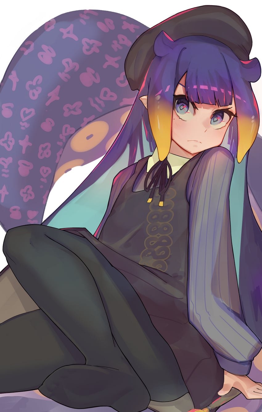ninomae ina'nis (hololive and 1 more) drawn by pinepizza
