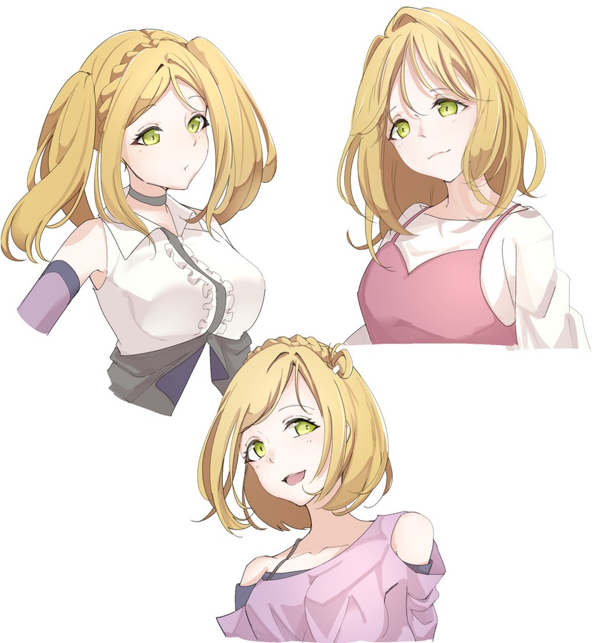ohara mari (love live! and 1 more) drawn by komiyam_a