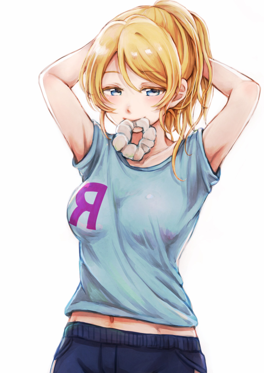 ayase eli (love live! and 1 more) drawn by suito