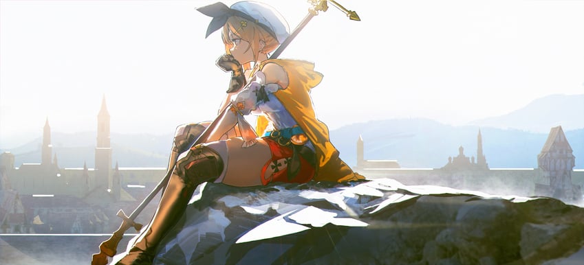 reisalin stout (atelier and 2 more) drawn by xiaoqiang