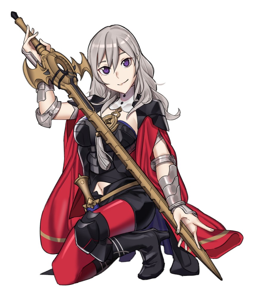female byleth and edelgard von hresvelg (fire emblem and 2 more) drawn by ebinku