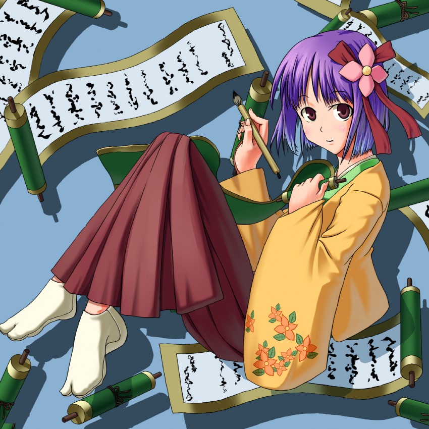 hieda no akyuu (touhou) drawn by akimichi