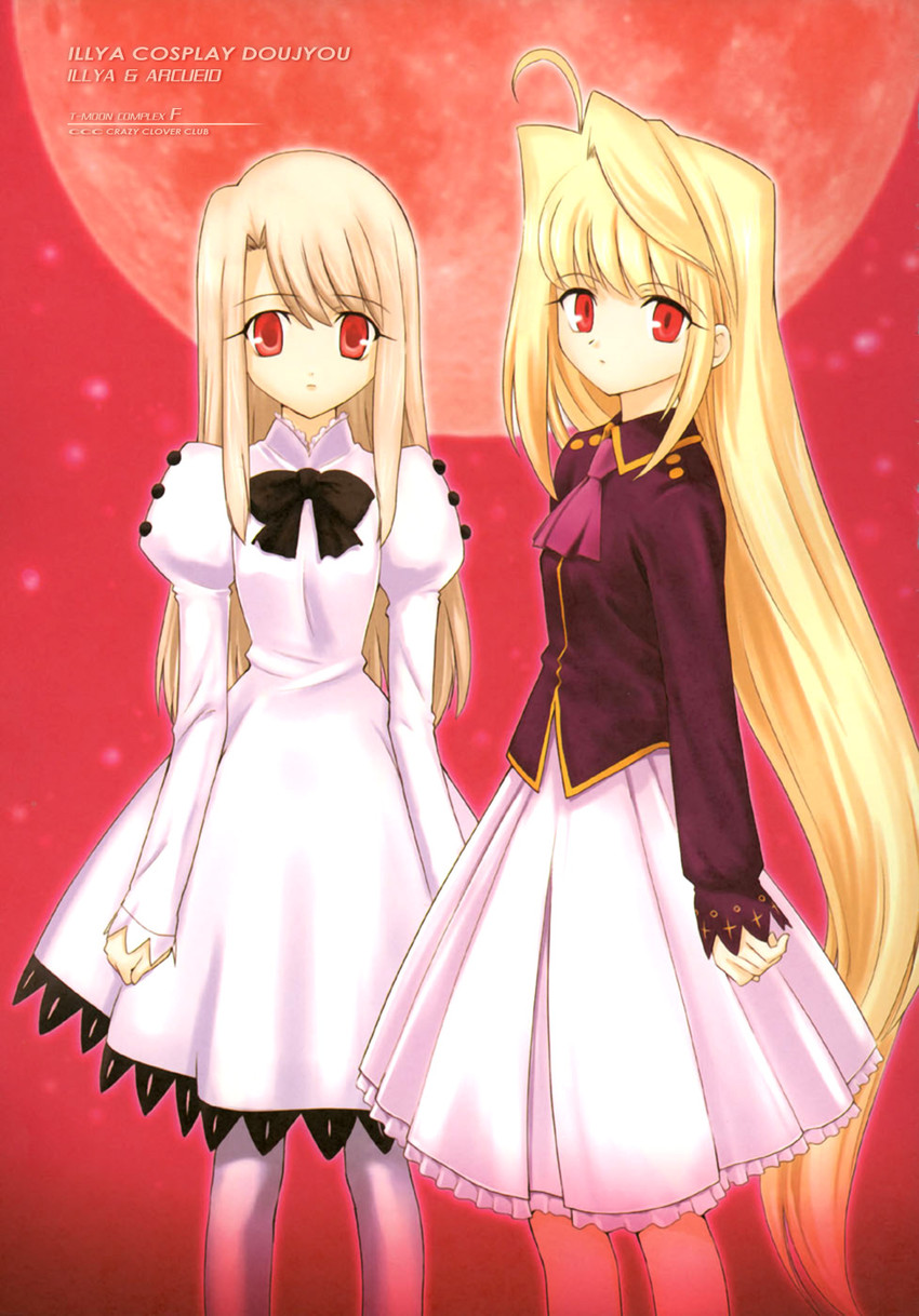 illyasviel von einzbern, arcueid brunestud, and eco-arc (fate and 3 more) drawn by shirotsumekusa