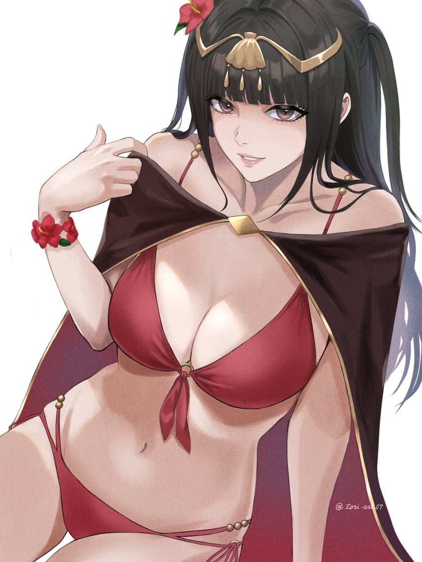 tharja (fire emblem and 2 more) drawn by tori_art07