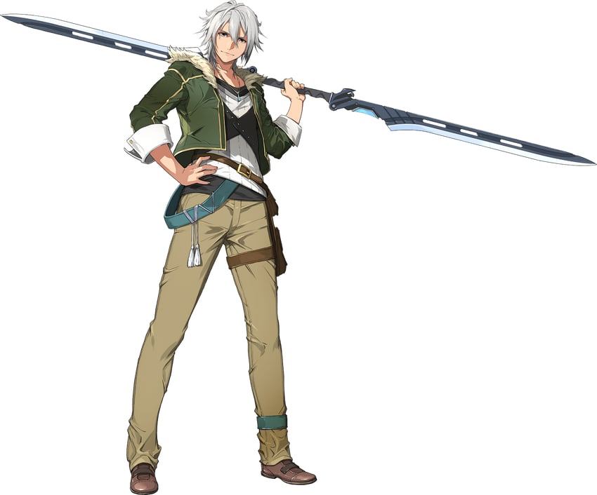 crow armbrust (eiyuu densetsu and 2 more) drawn by enami_katsumi