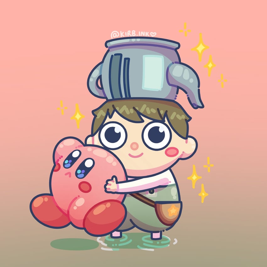 kirby and gregory (kirby and 1 more) drawn by aimaay