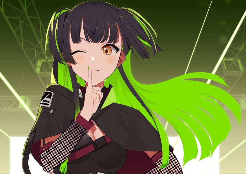mayuzumi fuyuko (idolmaster and 1 more) drawn by garuku1120