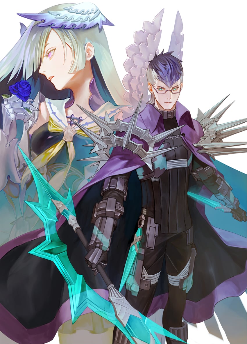 brynhild and sigurd (fate and 3 more) drawn by daeraeband