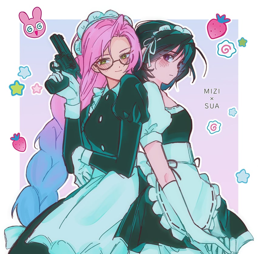sua and mizi (alien stage) drawn by deel_(de_l_alnst)