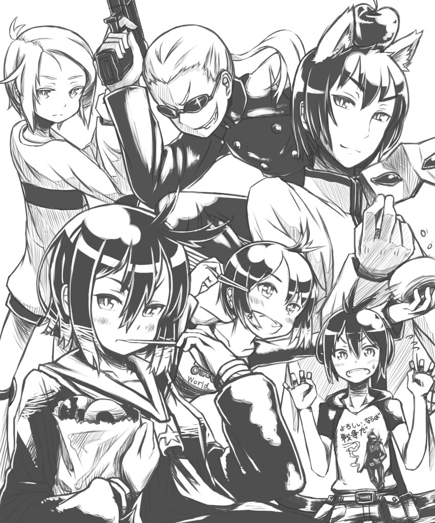 kino and shizu (kino no tabi and 1 more) drawn by kaneni