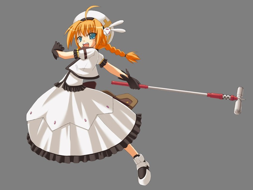 vita and graf eisen (lyrical nanoha and 1 more) drawn by amarotamaro