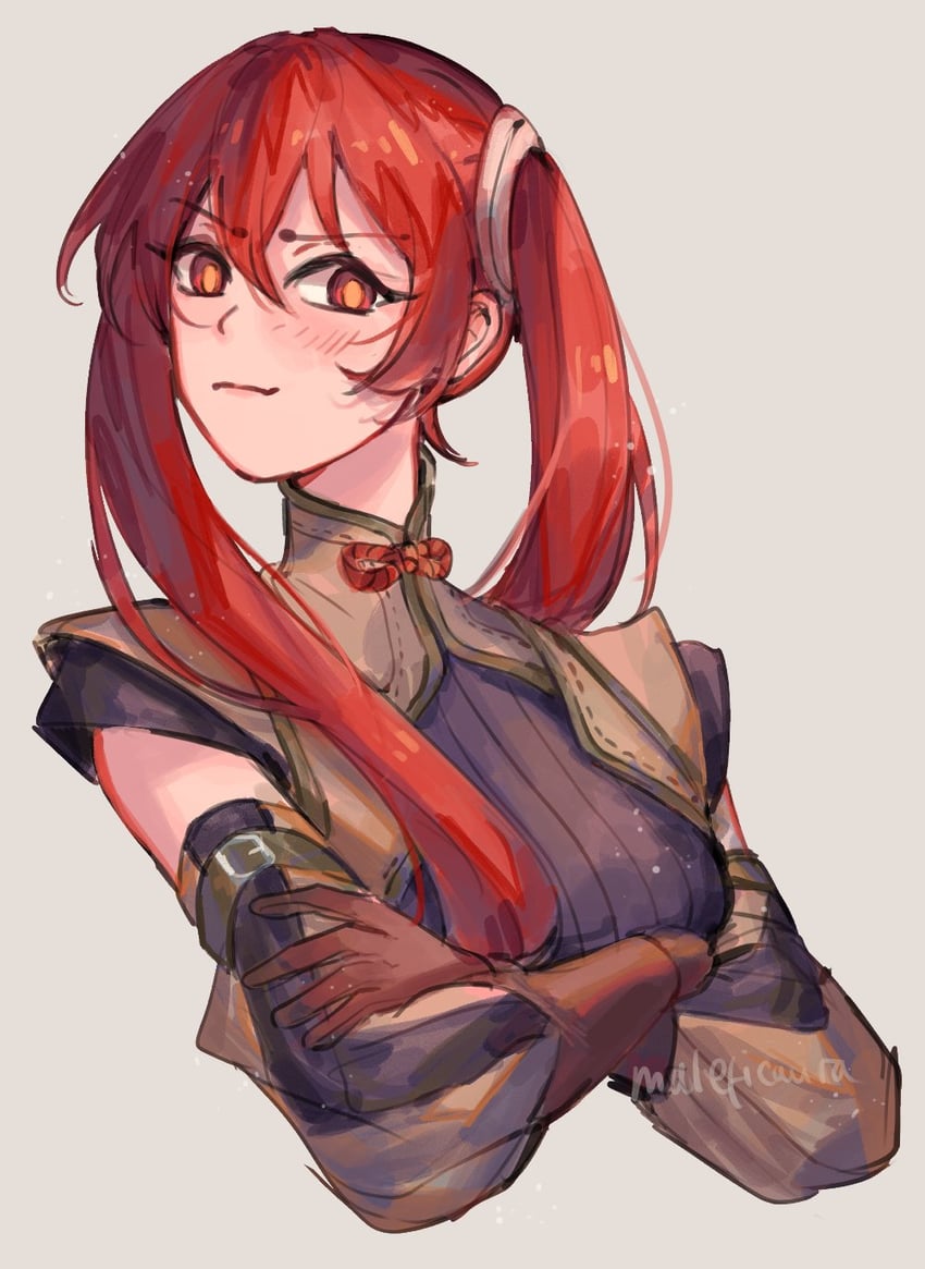 severa (fire emblem and 1 more) drawn by maleficauraa