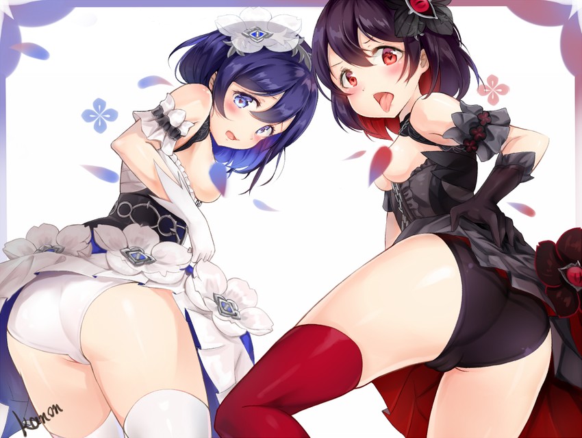 seele vollerei and seele (honkai and 1 more) drawn by kanon_(sinto)