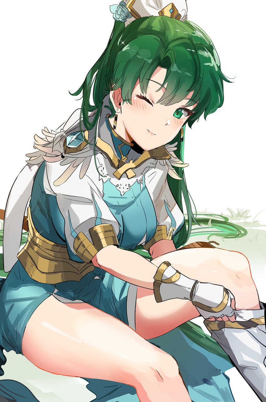 lyn (fire emblem and 2 more) drawn by ormille