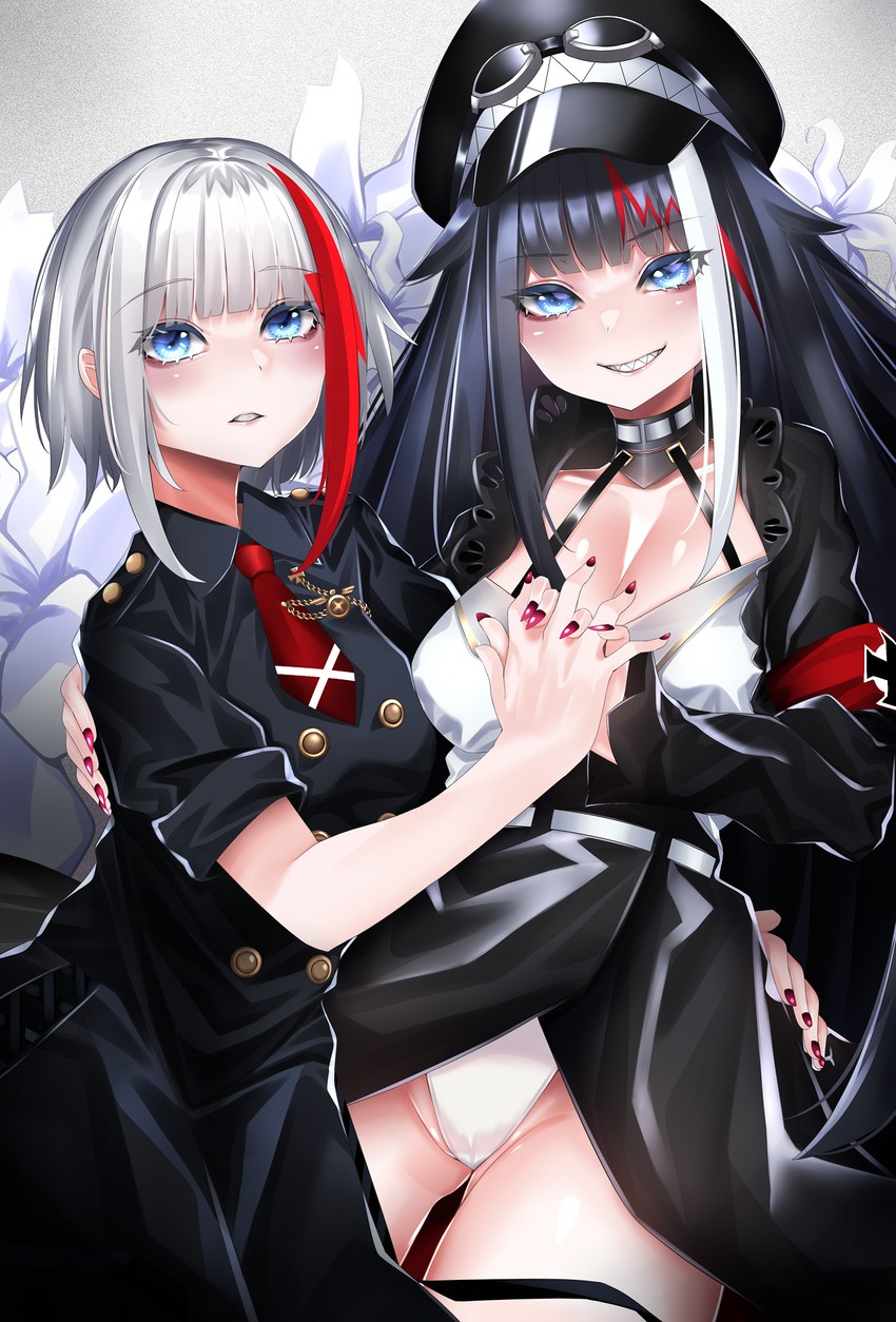 admiral graf spee and deutschland (azur lane) drawn by keishi_surota