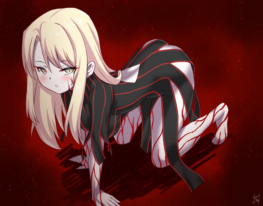 illyasviel von einzbern, matou sakura, and dark sakura (fate and 2 more) drawn by guriguri_(arayotto4351)