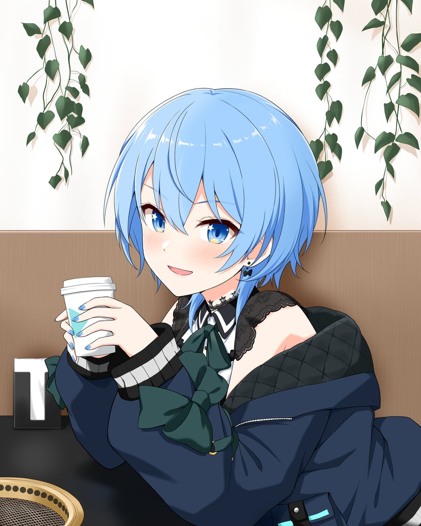 hoshimachi suisei (hololive) drawn by felutiahime