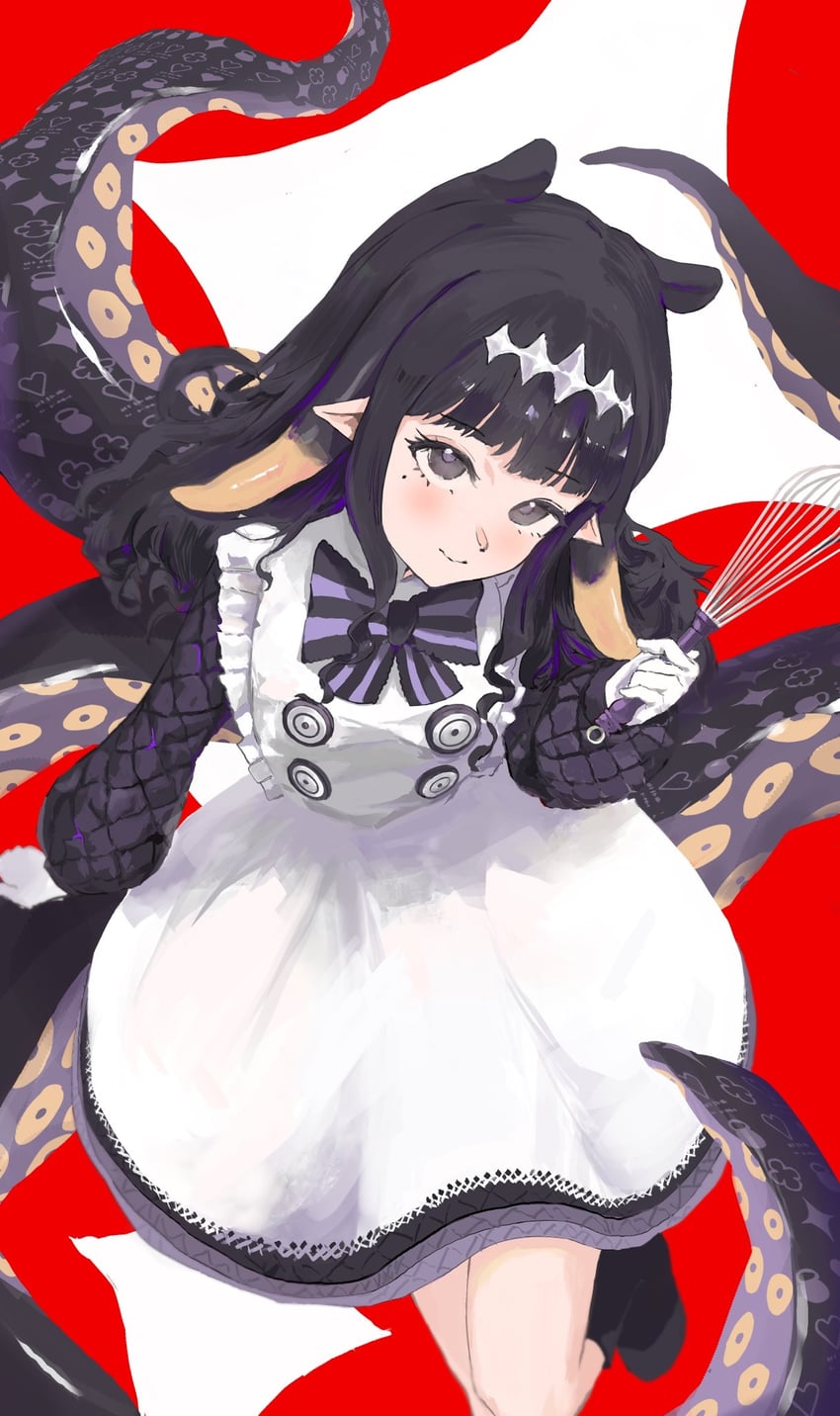 ninomae ina'nis (hololive and 1 more) drawn by the_rain
