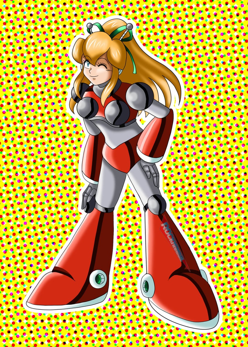 roll and hyper roll (mega man and 1 more) drawn by rockmangurlx