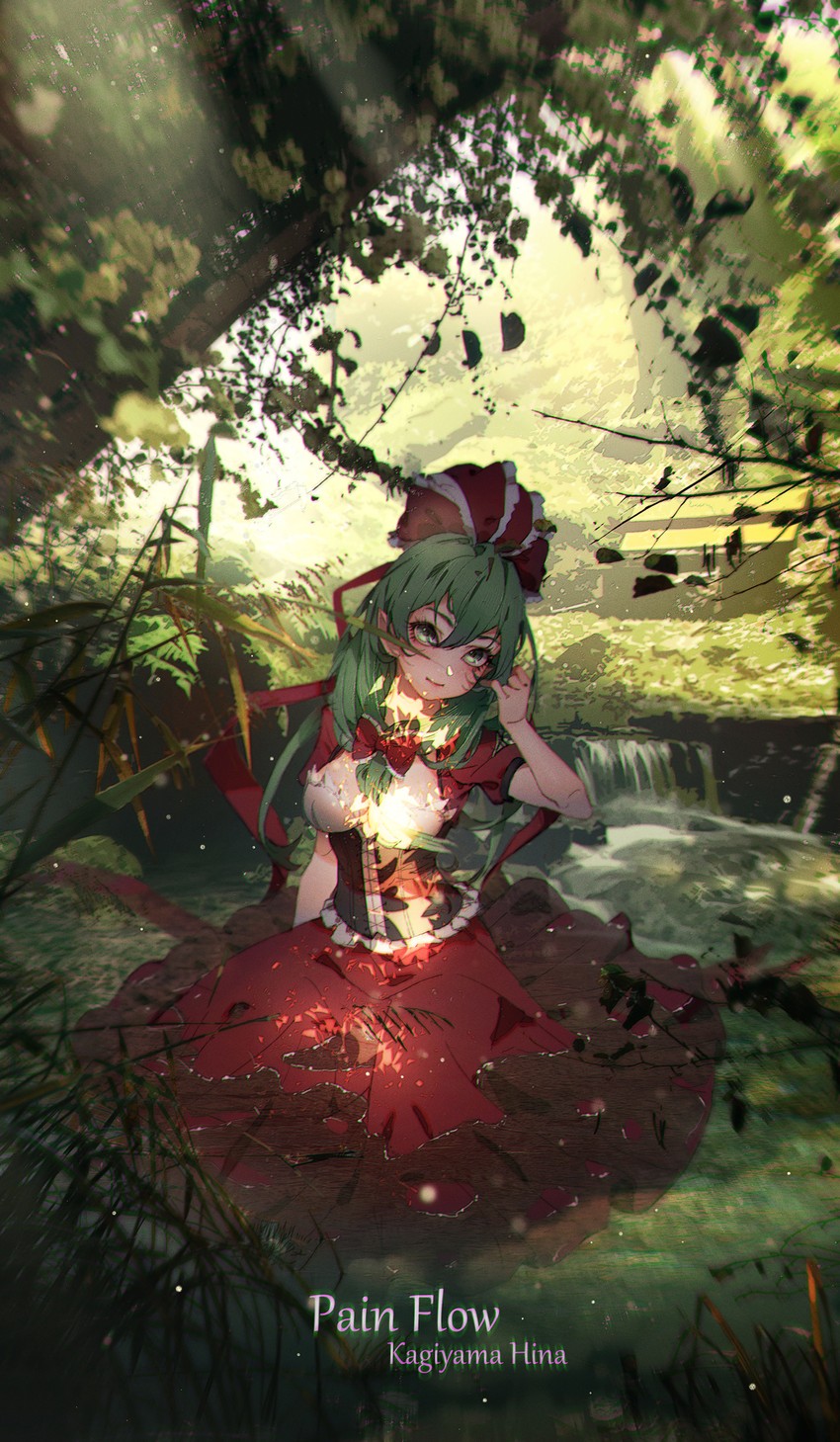 kagiyama hina (touhou) drawn by shori_bun