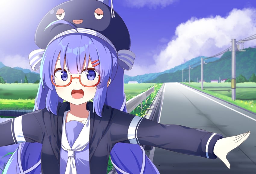otomachi una (voiceroid and 1 more) drawn by chaakusu
