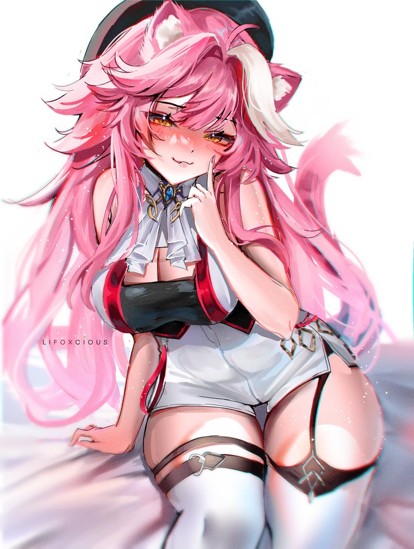 raora panthera (hololive and 1 more) drawn by lif_(lifoxcious)