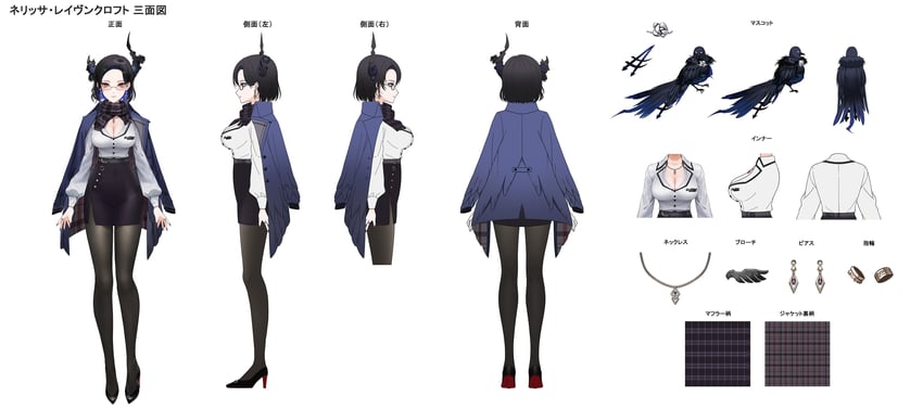 nerissa ravencroft (hololive and 1 more) drawn by kim_eb