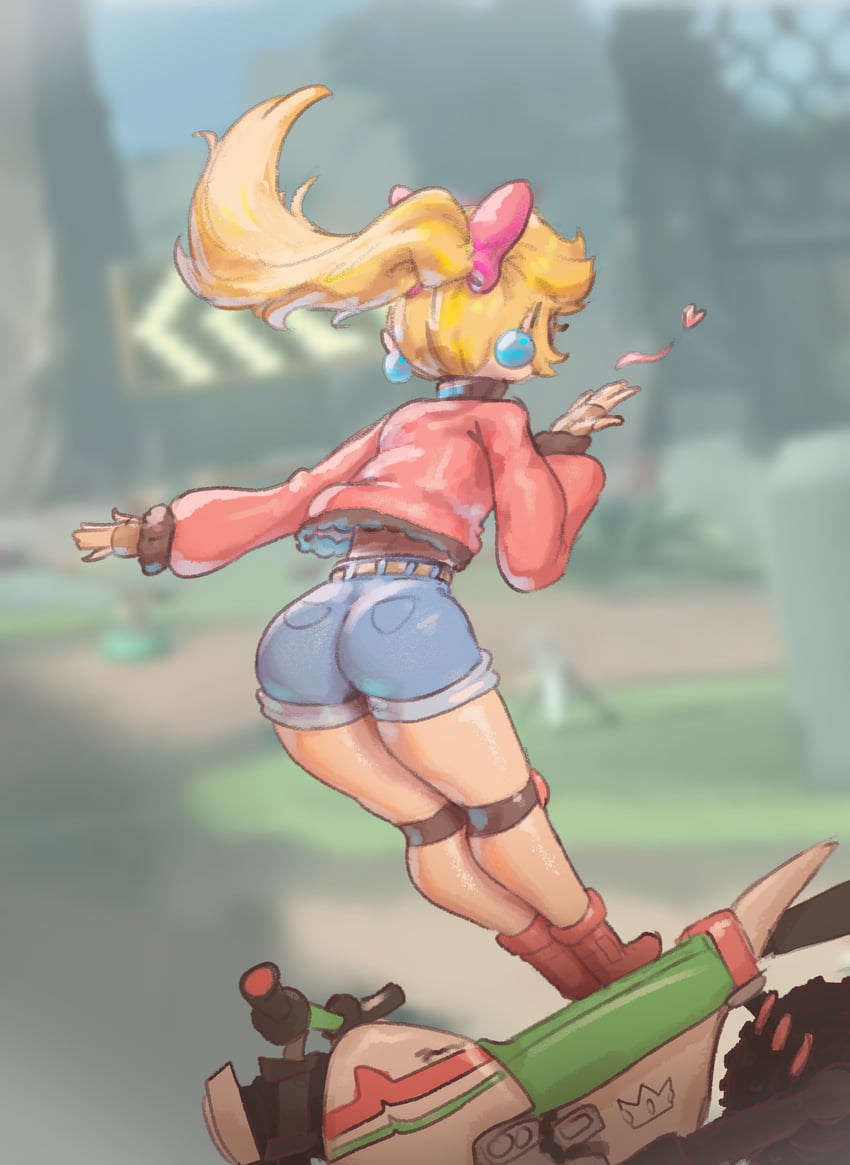 princess peach (mario and 2 more) drawn by lickagoat