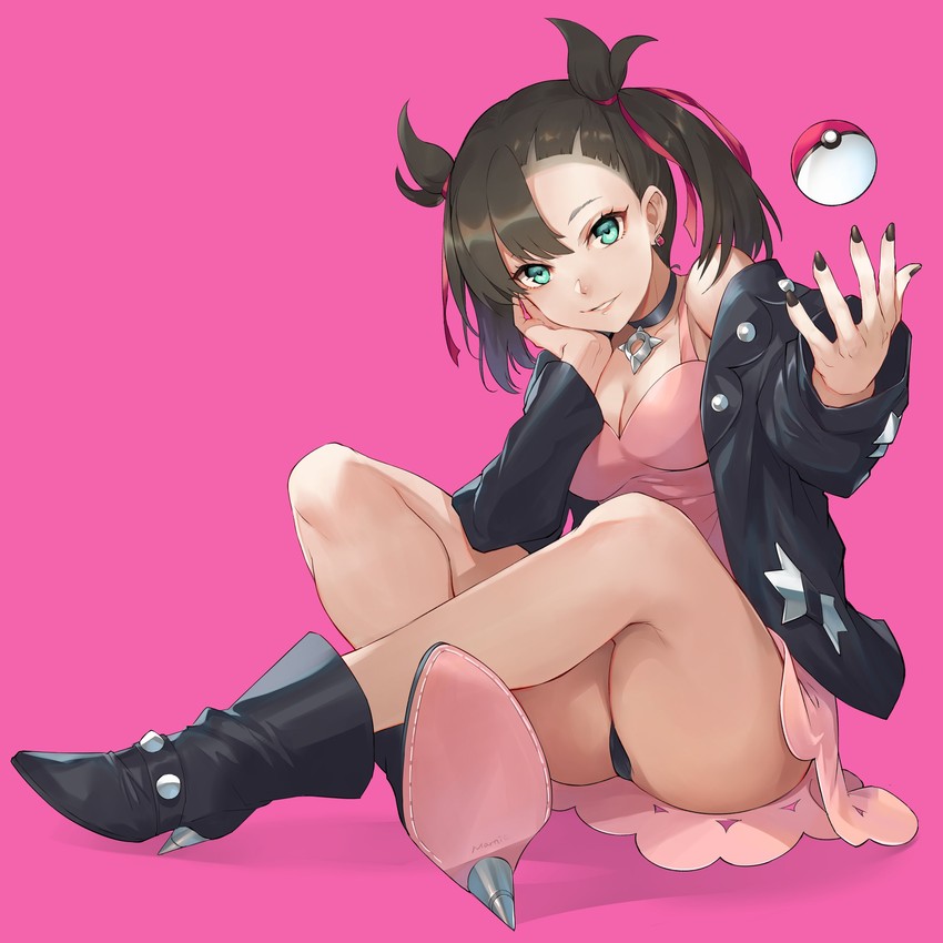 marnie (pokemon and 1 more) drawn by nr_noir