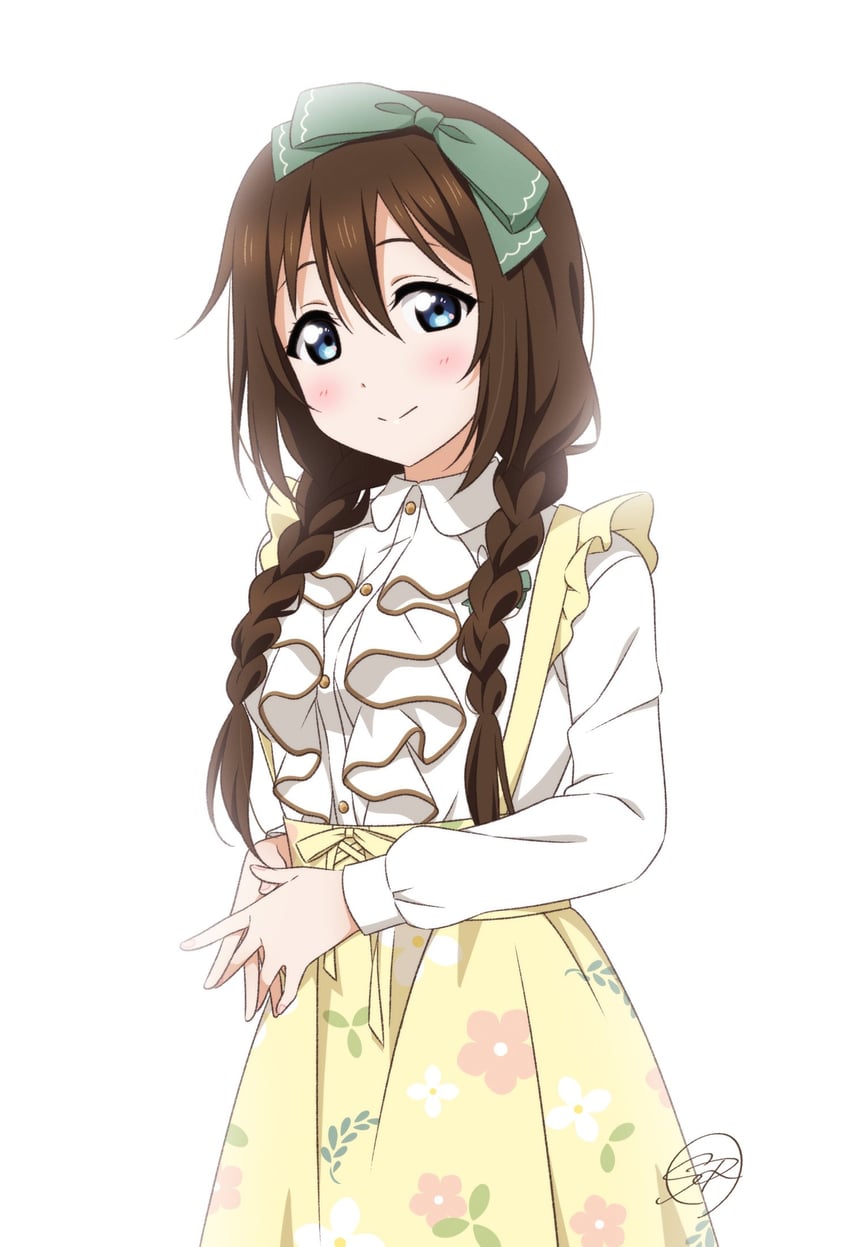 osaka shizuku (love live! and 1 more) drawn by shiratama_(siratama_ll)