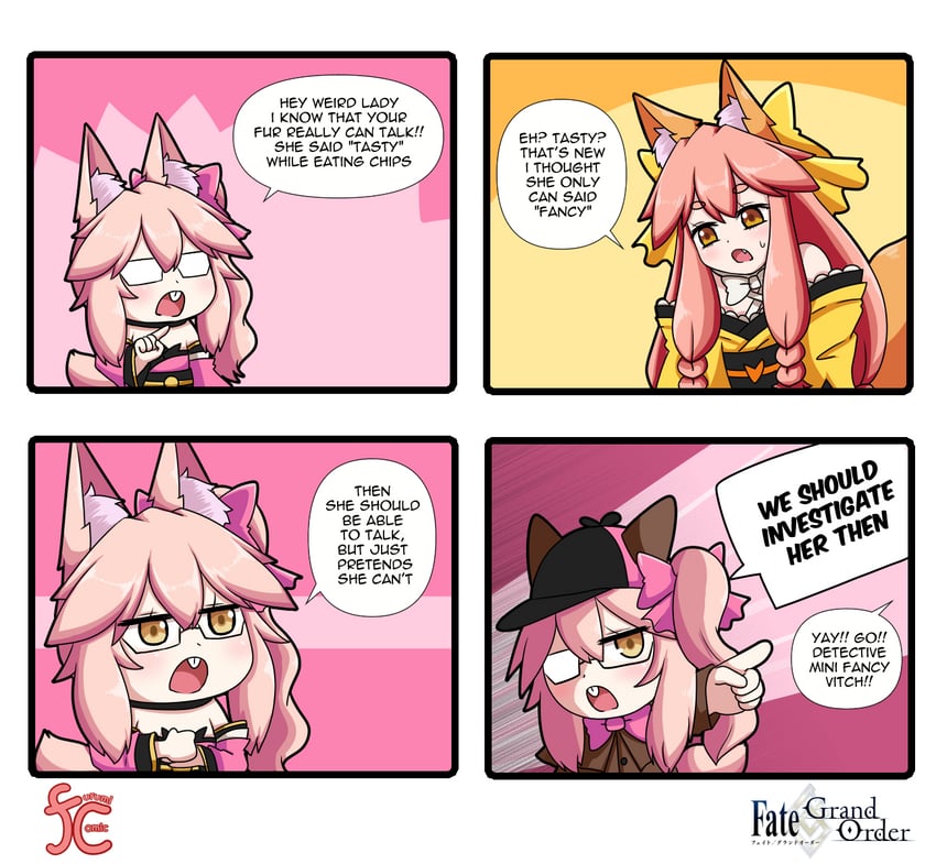 tamamo, koyanskaya, and tamamo aria (fate and 2 more) drawn by keita_naruzawa