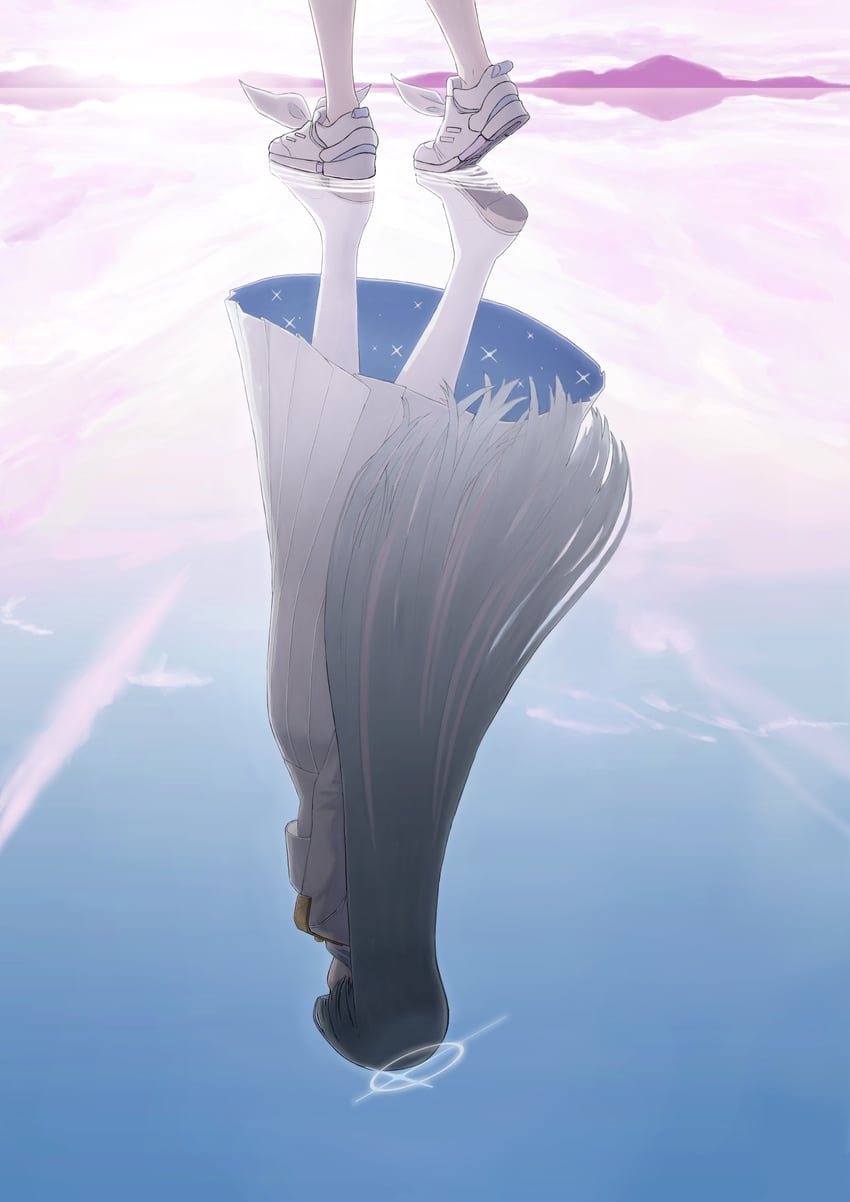 arona, general student council president, and kohara konomi (blue archive) drawn by hanmiyeon