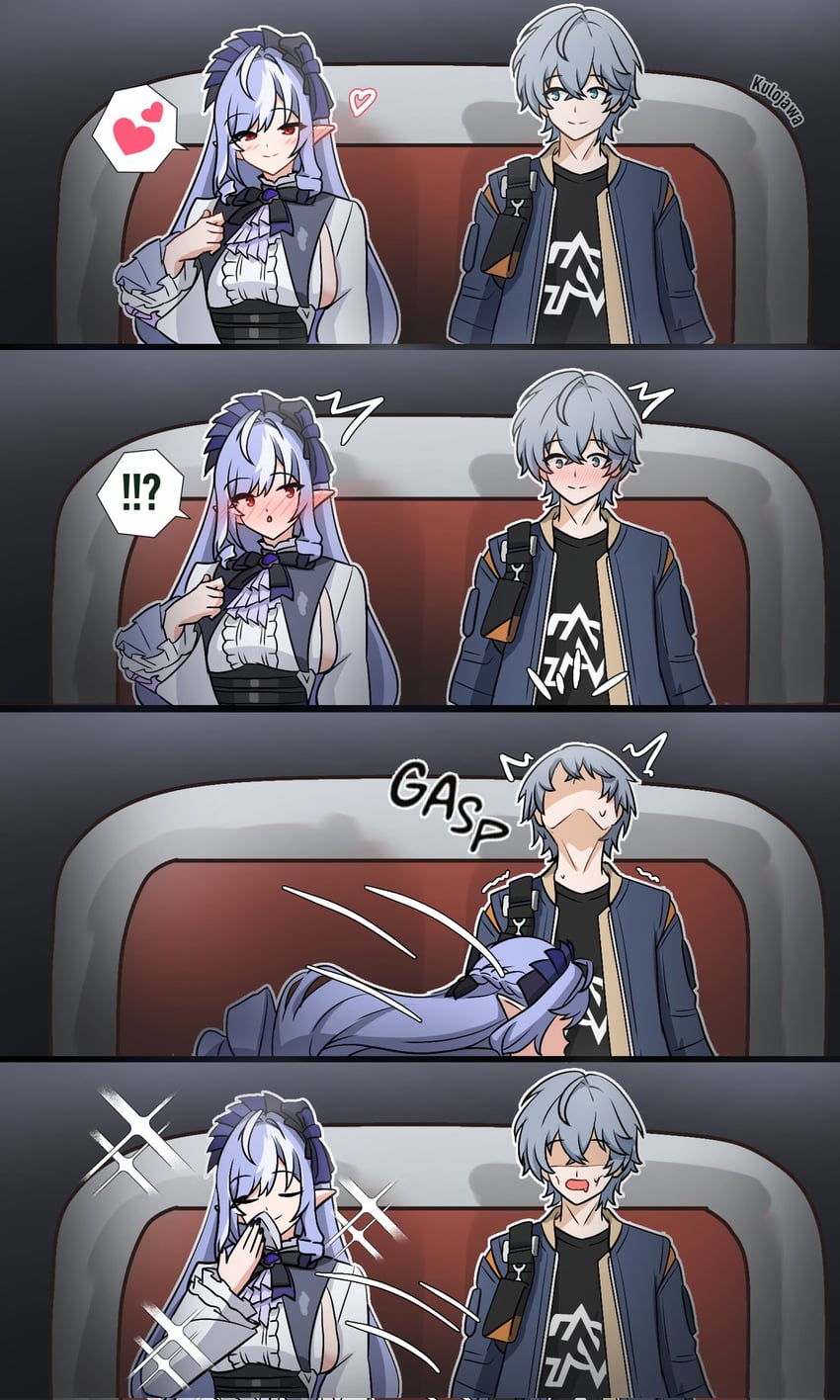 wise and vivian banshee (zenless zone zero) drawn by kulojawa