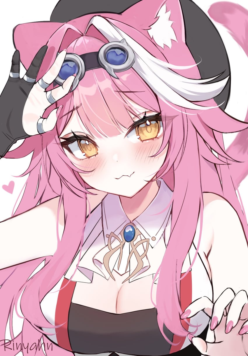 raora panthera (hololive and 1 more) drawn by ri_nyahn