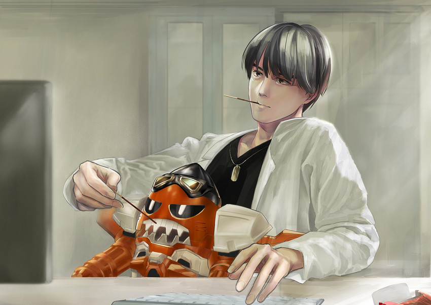 hanaya taiga (kamen rider and 1 more) drawn by kuro_(grf)