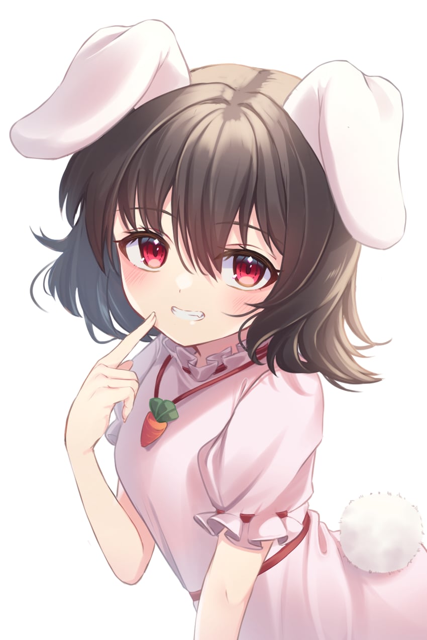 inaba tewi (touhou) drawn by aknk_marimo and amakusa_setoka