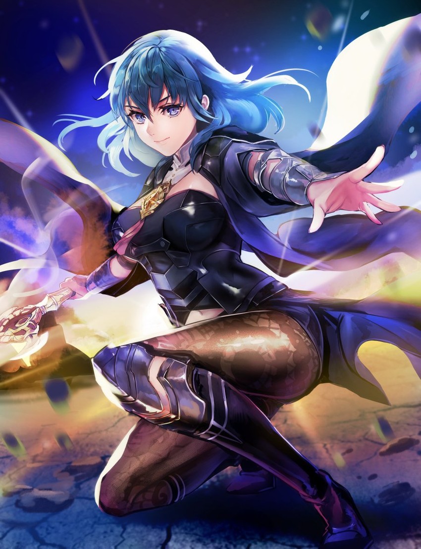 female byleth (fire emblem and 1 more) drawn by kokouno_oyazi