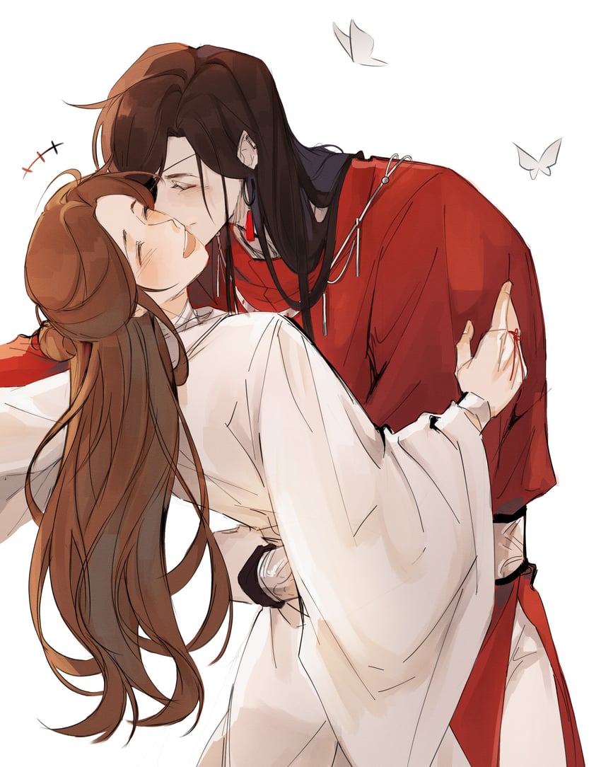 xie lian and hua cheng (tianguan cifu) drawn by raynaartz