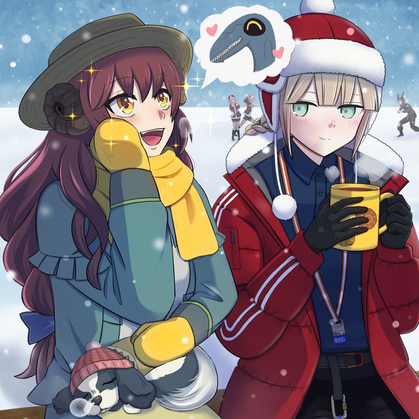 nemo, captain nemo, marine nemo, engineer nemo, mary anning, and 1 more (fate and 1 more) drawn by ringono-uta_s-r-_27