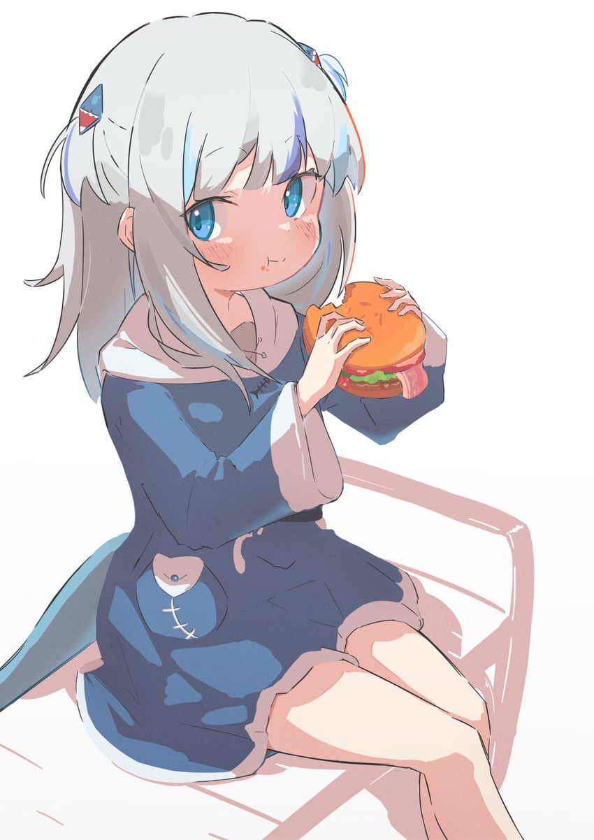 gawr gura (hololive and 1 more) drawn by inaririn
