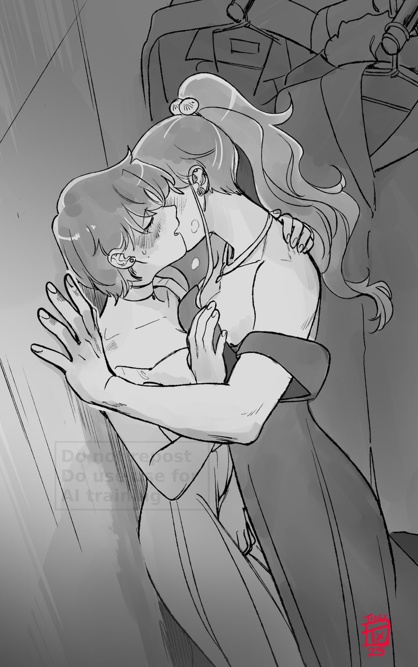 mizuno ami and kino makoto (bishoujo senshi sailor moon) drawn by ticcy