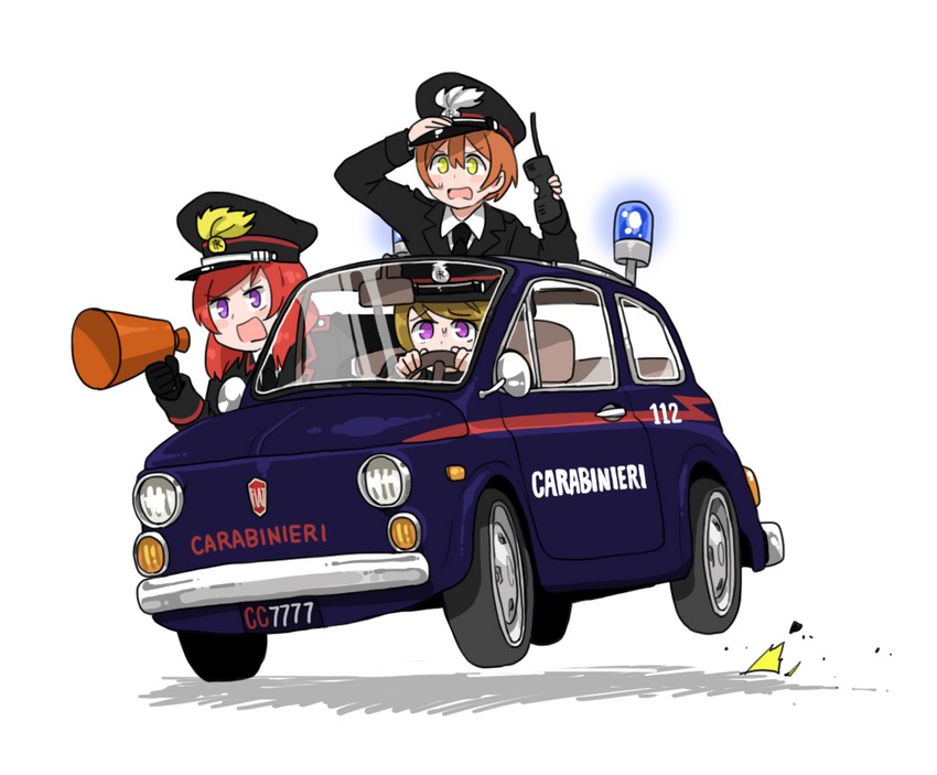 nishikino maki, hoshizora rin, and koizumi hanayo (love live! and 1 more) drawn by anyan_(jooho)