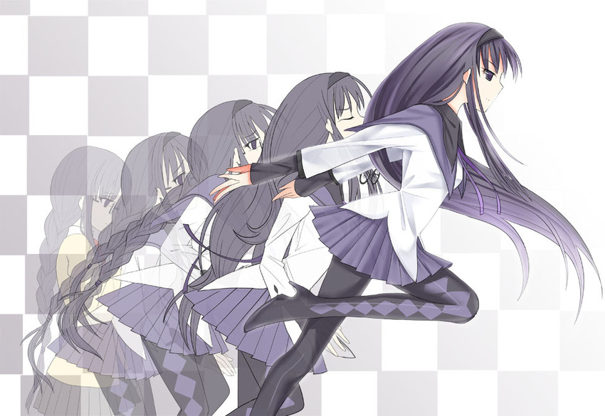 akemi homura (mahou shoujo madoka magica) drawn by hino_(fifi2231)