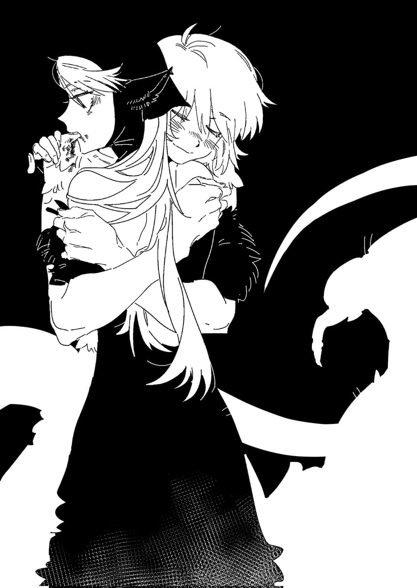 marcille donato and falin touden (dungeon meshi) drawn by molu_stranger
